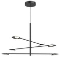 Load image into Gallery viewer, Rotaire Large LED Chandelier - Black Finish
