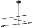 Load image into Gallery viewer, Rotaire Small LED Chandelier - Black Finish
