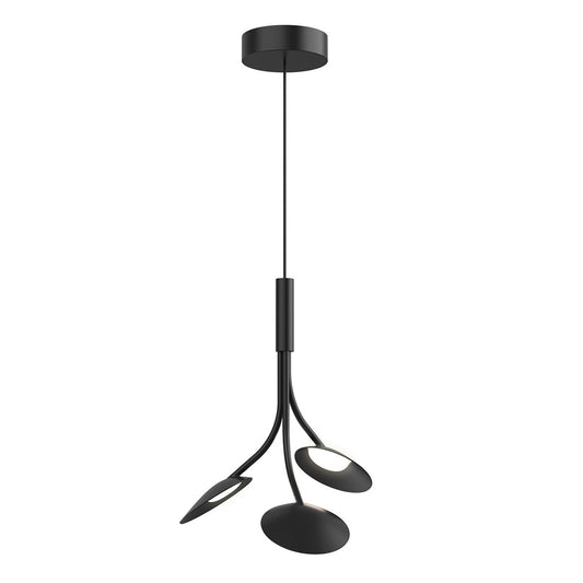 Rotaire LED Pendant - Black Finish