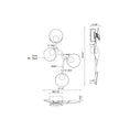 Load image into Gallery viewer, Rotaire LED Wall Sconce - Diagram
