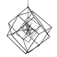 Load image into Gallery viewer, Roundout Large Multi-Cube Pendant - Polished Nickel Finish
