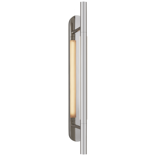 Rousseau Medium Bracketed - Polished Nickel Finish