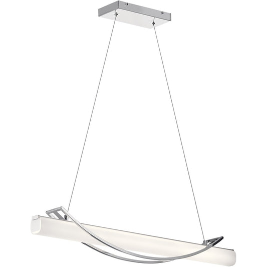 Rowan Linear Pendant - Chrome