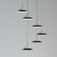 Load image into Gallery viewer, Royyo 6-Light Pendant - Matte Black Finish
