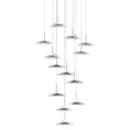 Load image into Gallery viewer, Royyo 13-Light Pendant - Chrome Finish
