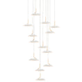 Load image into Gallery viewer, Royyo 13-Light Pendant - Matte White Finish
