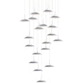 Load image into Gallery viewer, Royyo 19-Light Pendant - Silver Finish
