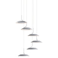 Load image into Gallery viewer, Royyo 6-Light Pendant - Silver Finish
