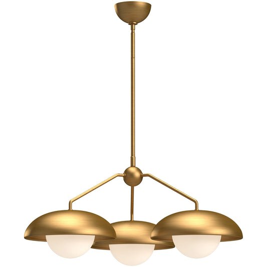 Rubio Chandelier - Aged Gold Finish