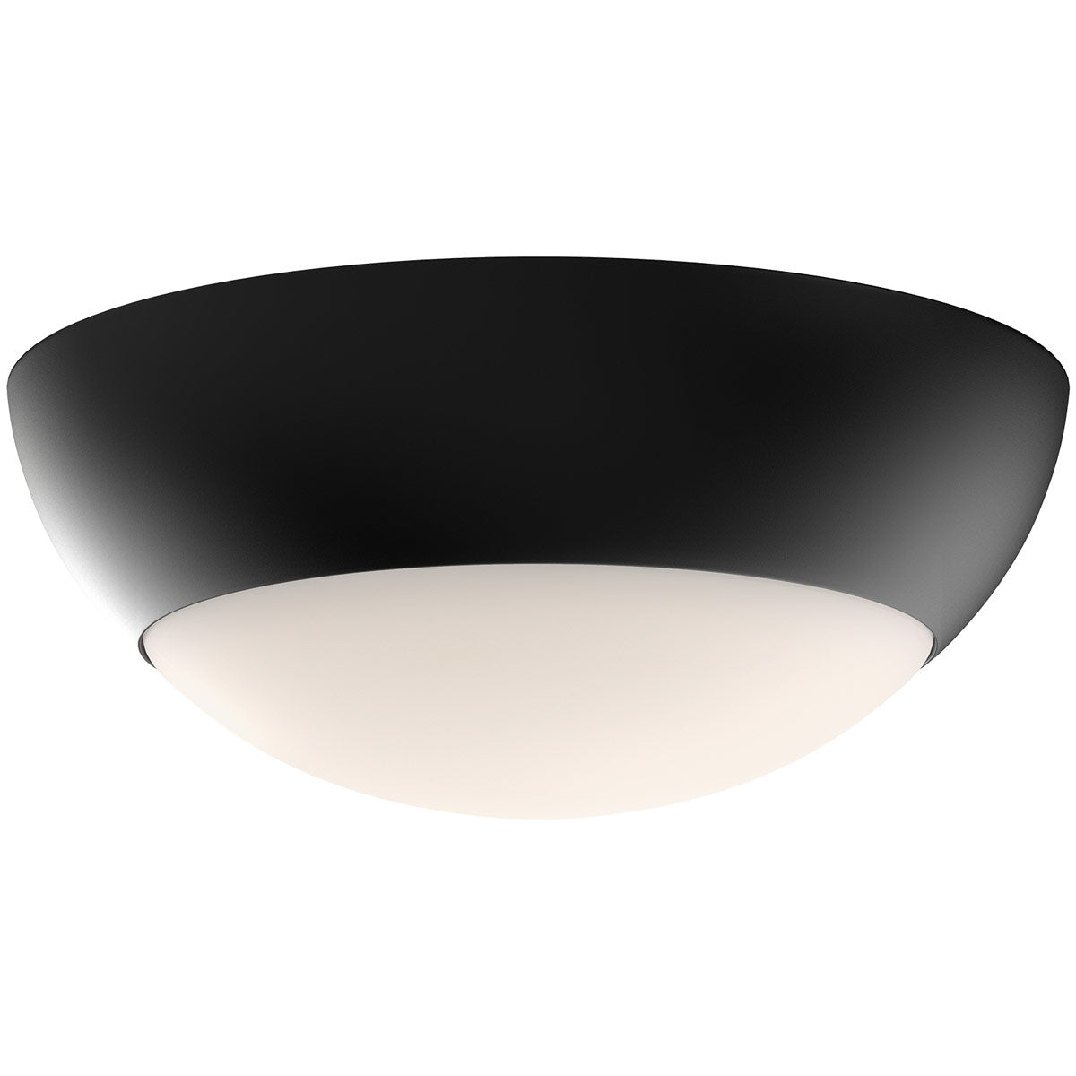 Rubio Flush Mount - Matte Black Finish