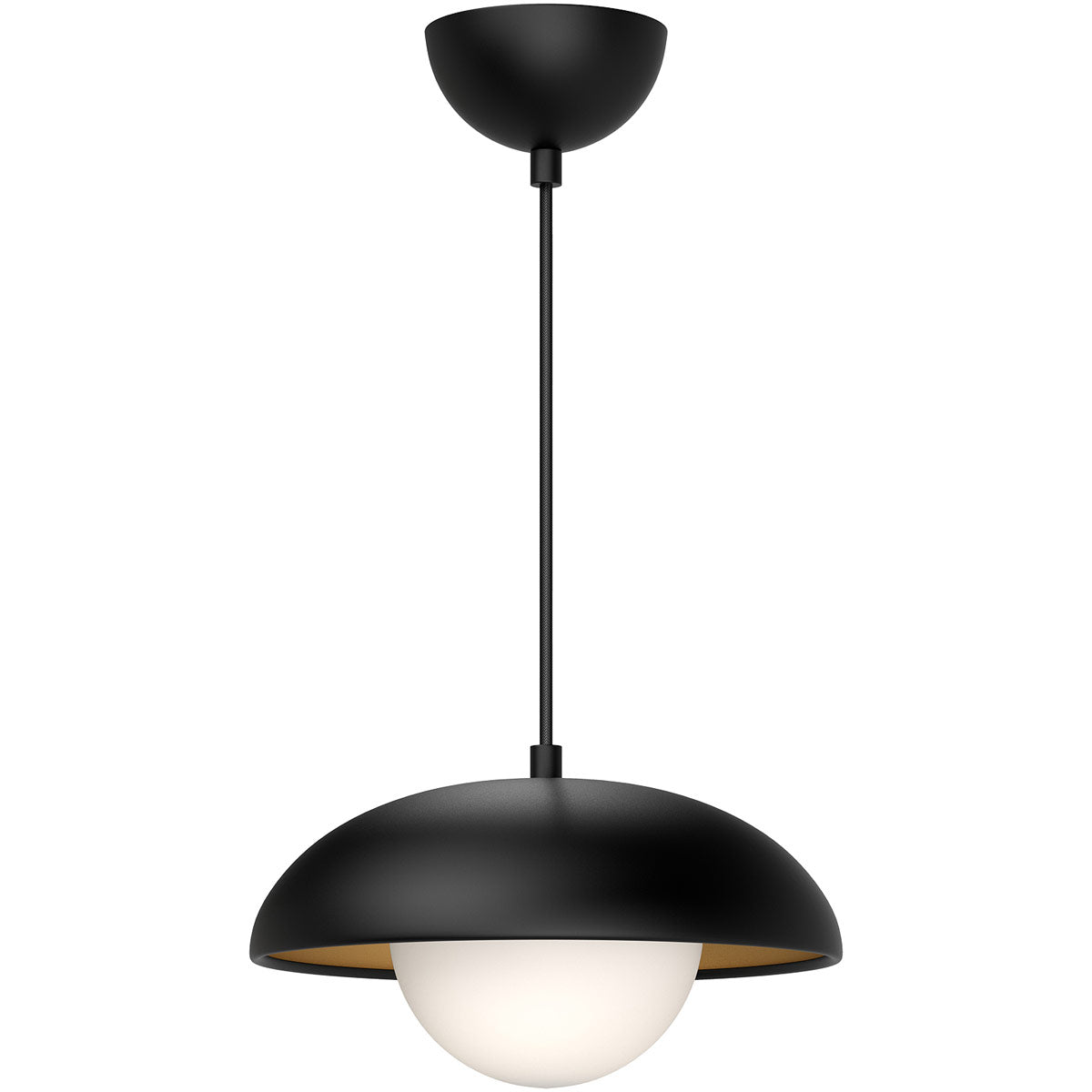 Rubio Small Pendant - Matte Black Finish