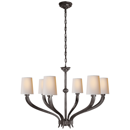 Ruhlmann Large Chandelier - Bronze Finish