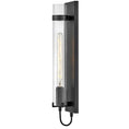 Load image into Gallery viewer, Ryden Tall Wall Sconce - Black Finish
