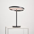 Load image into Gallery viewer, SOL LED Table Lamp - Black/Copper Finish
