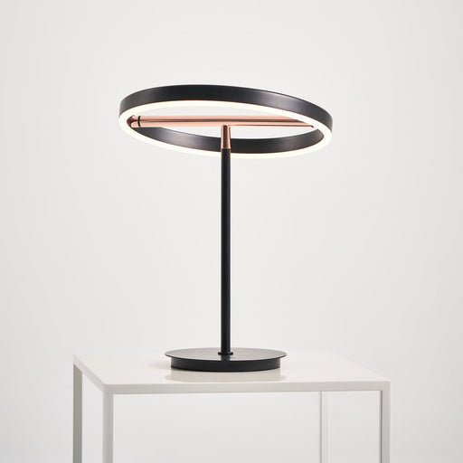 SOL LED Table Lamp - Black/Copper Finish