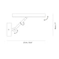 Load image into Gallery viewer, SOL LED Wall Sconce - Diagram
