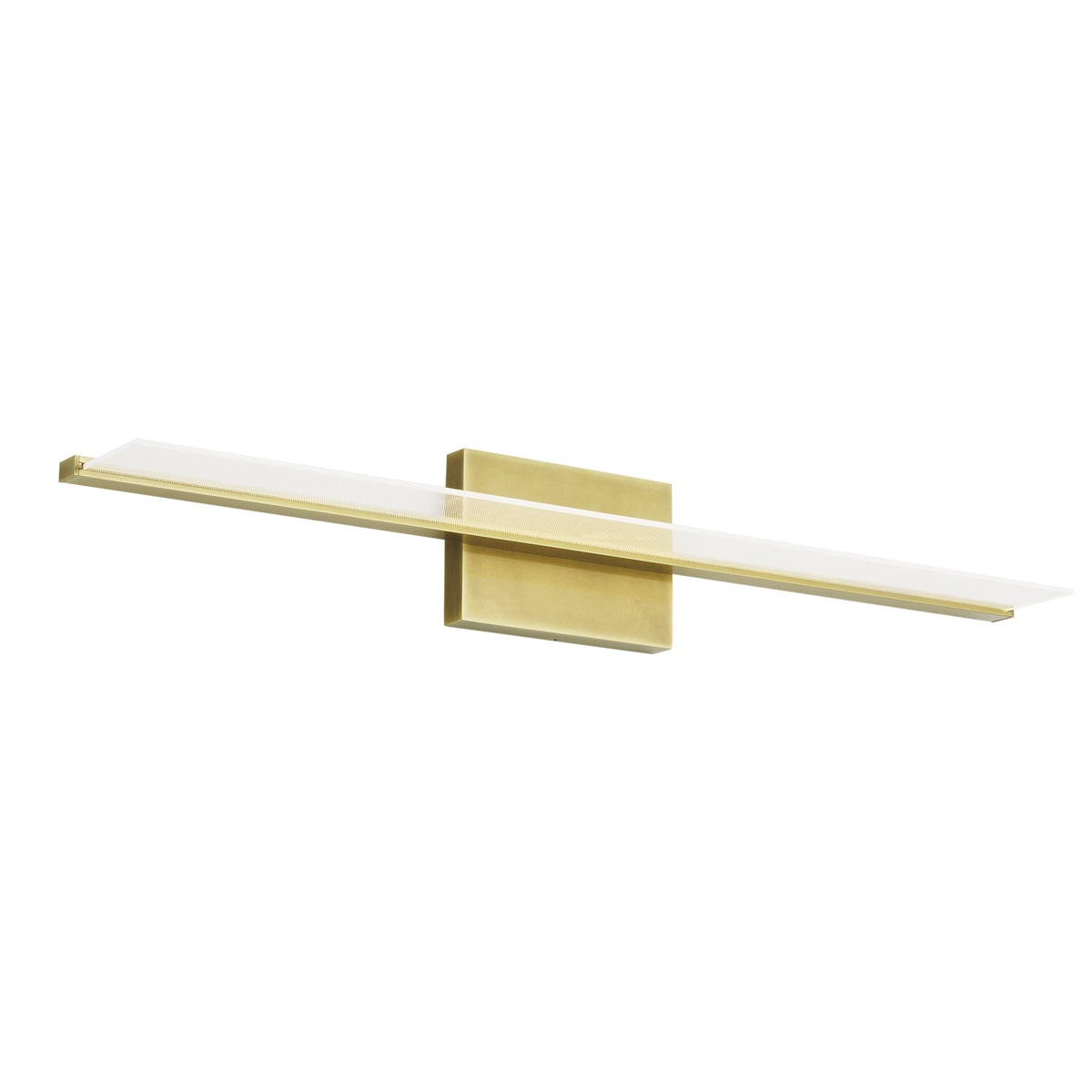 Span 36" Bath Vanity - Plated Brass Finish