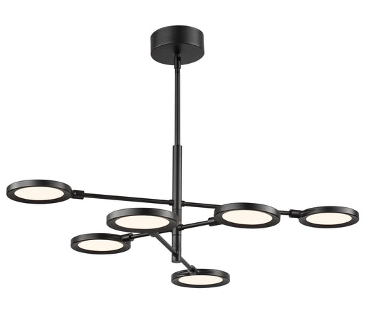 Spectica Chandelier - Matte Black Finish
