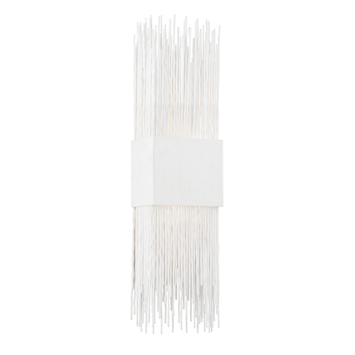 Sabine Wall Sconce - Gesso White Finish