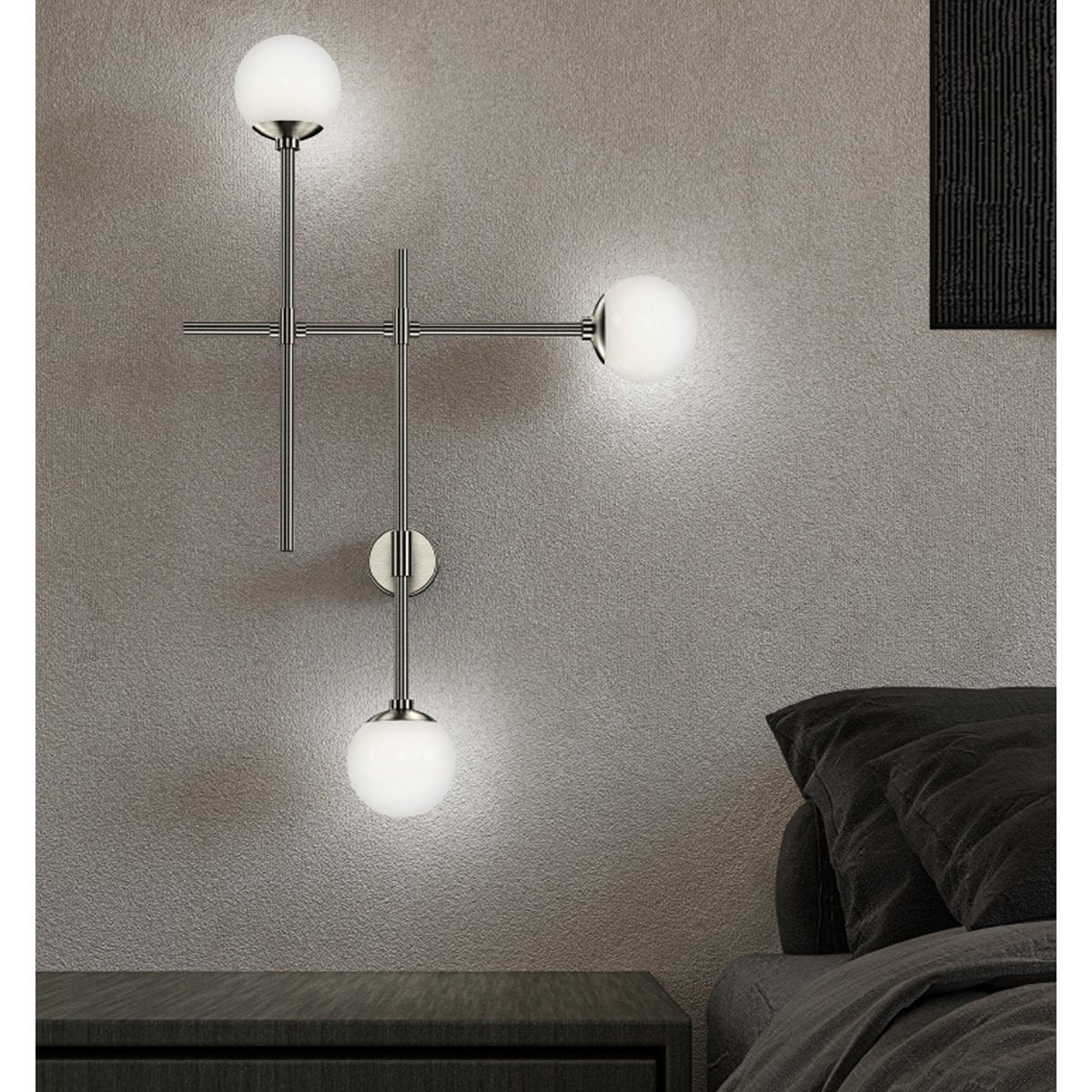 Sabon LED Multiple Light Wall Sconce - Display