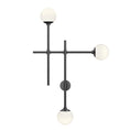 Load image into Gallery viewer, Sabon LED 3 Light Wall Sconce - Satin Black Finish
