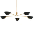 Load image into Gallery viewer, Sacramento Large Chandelier - Black Finish
