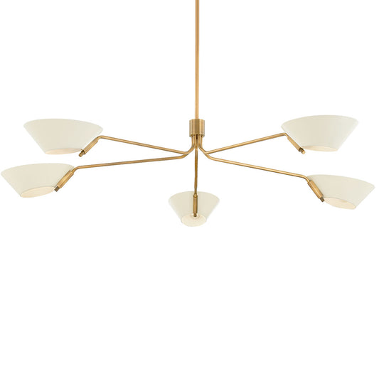 Sacramento Large Chandelier - Cream Finish