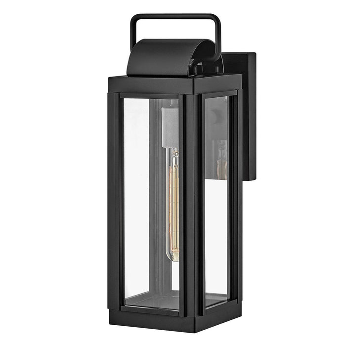 Sag Harbor Small Outdoor Wall Sconce - Black Finish