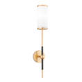 Load image into Gallery viewer, Sage Wall Sconce - Black/Gold Finish
