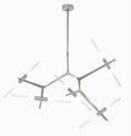 Load image into Gallery viewer, San Vicente 10 Light Chandelier - Matte Chrome Finish
