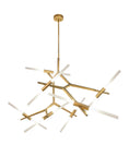 Load image into Gallery viewer, San Vicente 14 Light Chandelier - Brushed Brass Finish
