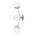 Load image into Gallery viewer, Saratoga 3-Light Wall Sconce - Polished Nickel Finish
