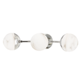 Load image into Gallery viewer, Saratoga 3-Light Wall Sconce - Polished Nickel Finish
