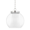 Load image into Gallery viewer, Sasha Large Pendant - Polished Nickel Finish
