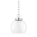 Load image into Gallery viewer, Sasha Small Pendant - Polished Nickel Finish
