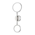 Load image into Gallery viewer, Saturn Wall Sconce - Polished Nickel Finish
