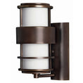 Load image into Gallery viewer, Saturn Small Outdoor Wall Light - Metro Bronze
