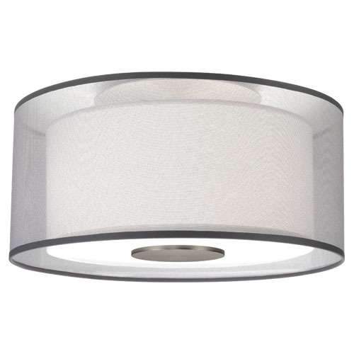 Saturnia Semi-Flush Mount - Stainless Steel