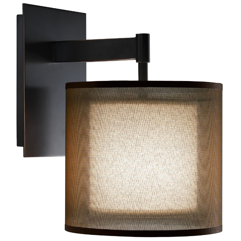 Saturnia Wall Sconce - Deep Patina Bronze