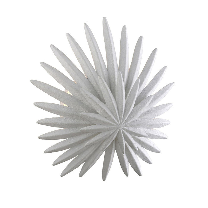 Savvy Small Wall Sconce - Gesso White Finish