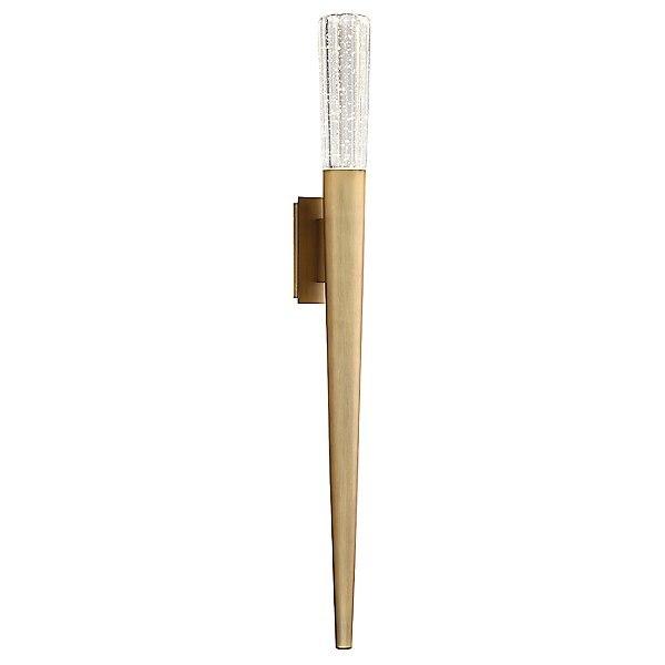 Scepter LED Wall Sconce - Aged Brass Finish