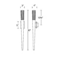 Load image into Gallery viewer, Scepter LED Wall Sconce - Diagram
