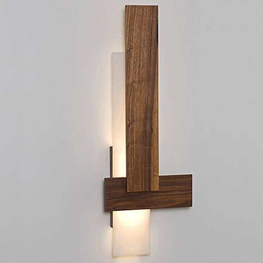 Sedo LED Sconce - Oiled Walnut Finish