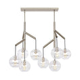 Load image into Gallery viewer, Sedona Double LED Chandelier - Satin Nickel Finish
