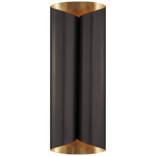 Selfoss Large Sconce - Bronze/Antique Brass