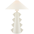 Load image into Gallery viewer, Senso Large Table Lamp - Ivory Finish
