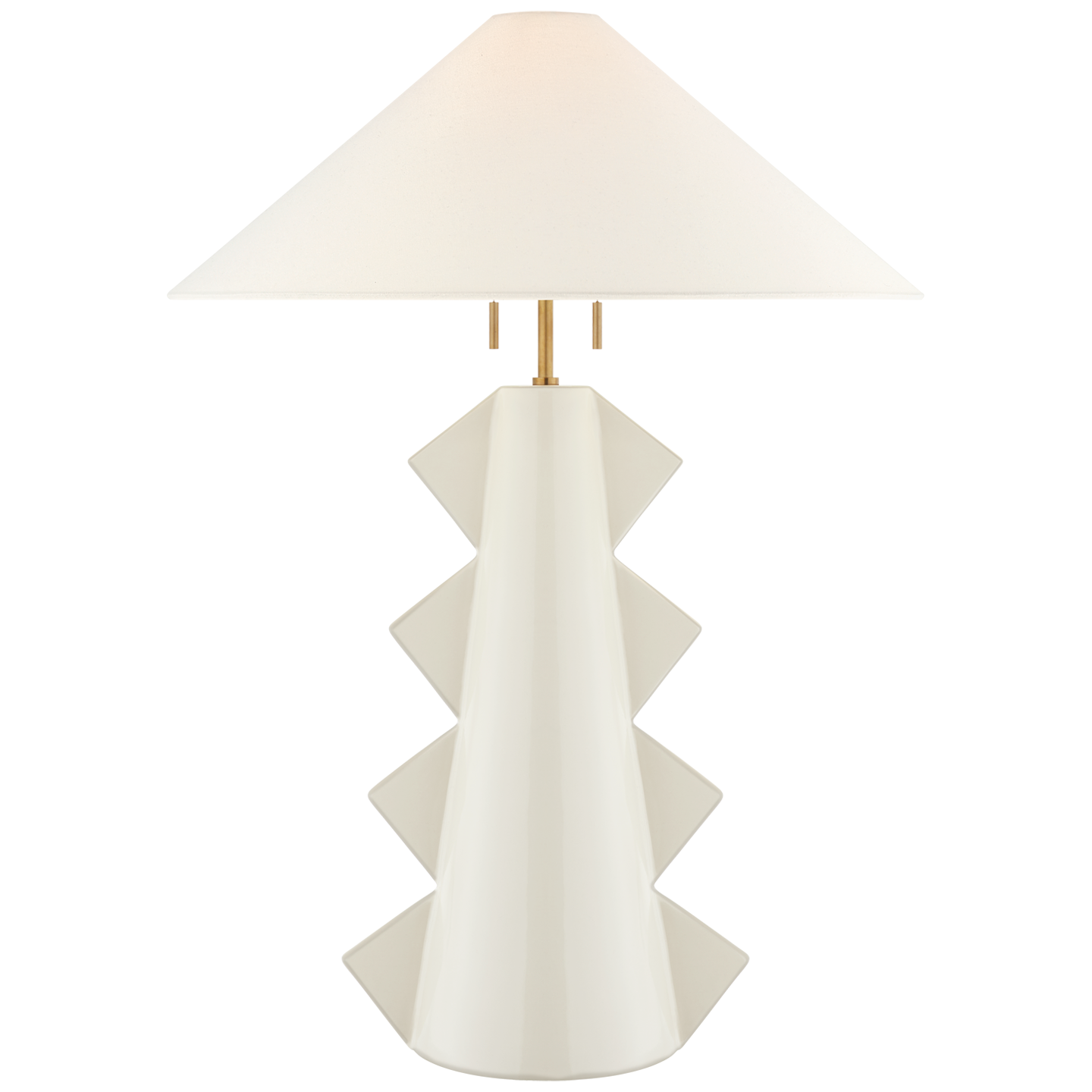 Senso Large Table Lamp - Ivory Finish