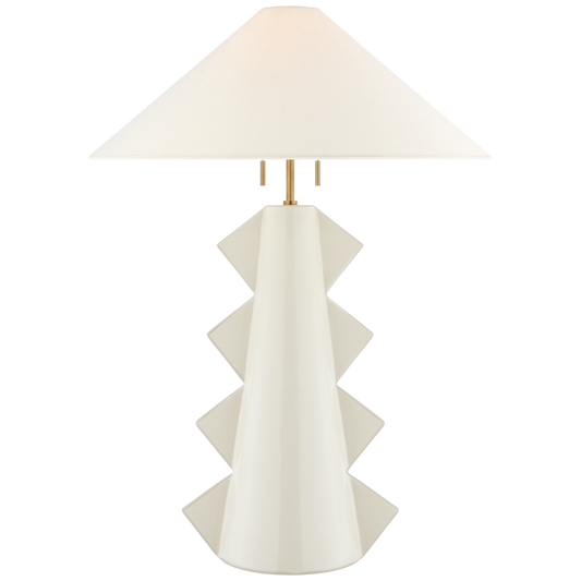 Senso Large Table Lamp - Ivory Finish