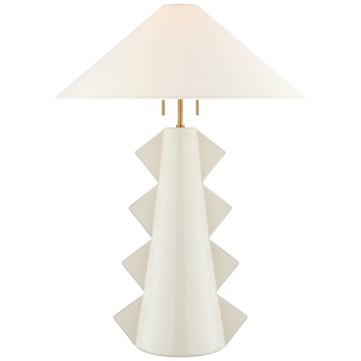 Senso Large Table Lamp - Ivory Finish