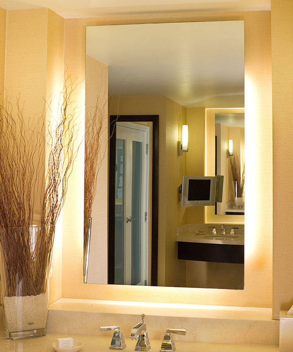 Serenity Lighted Mirror Display